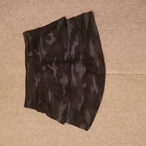 Athleta Girl Camo Lux Print Swing Skort